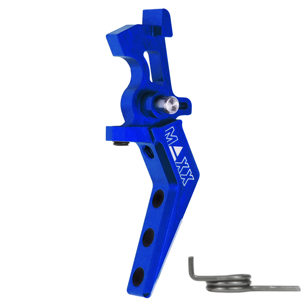 CNC Aluminum Advanced Speed Trigger (Style A) (Blue)