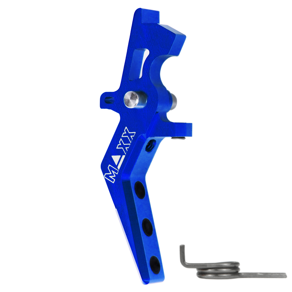 CNC Aluminum Advanced Speed Trigger (Style A) (Blue)