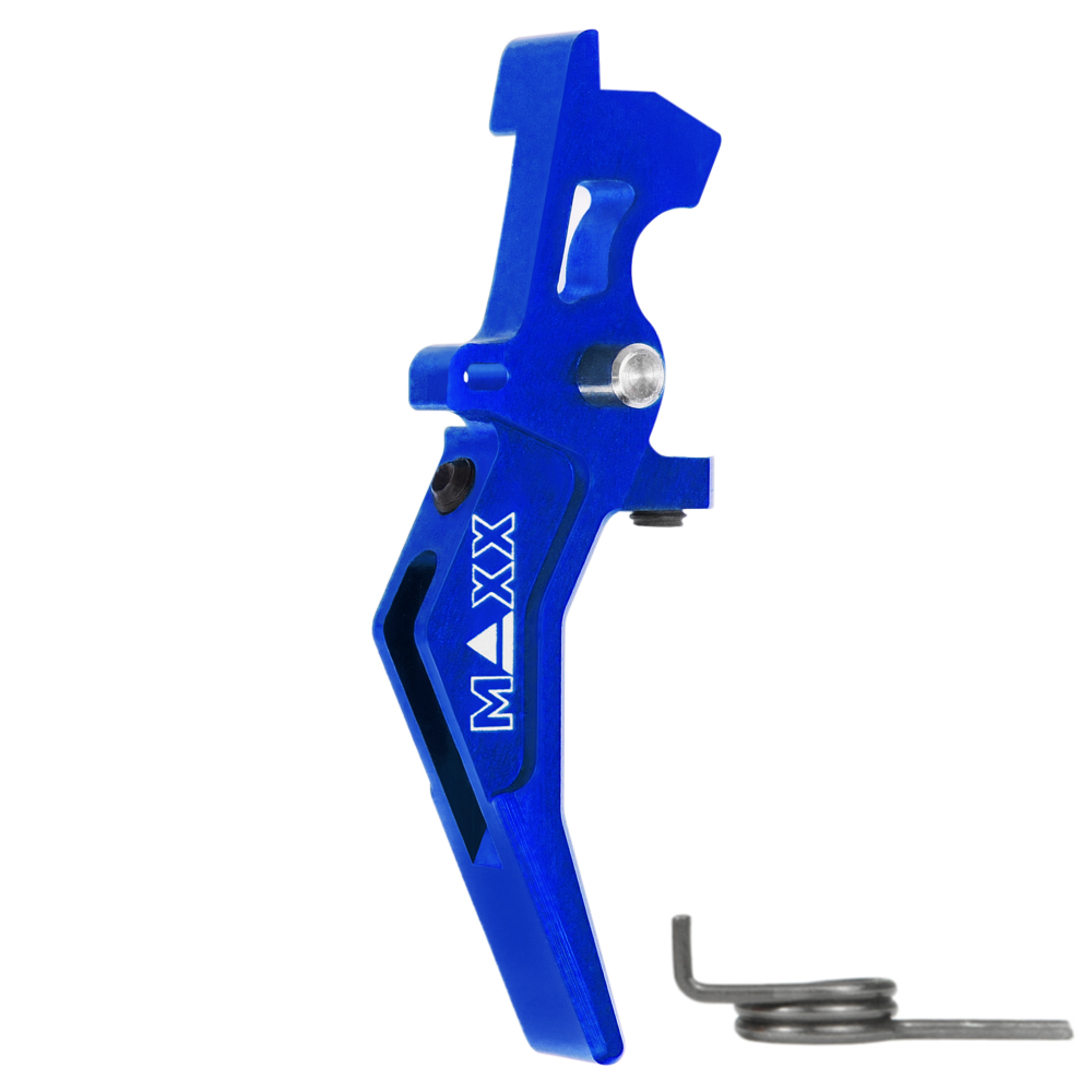 CNC Aluminum Advanced Speed Trigger (Style B) (Blue)