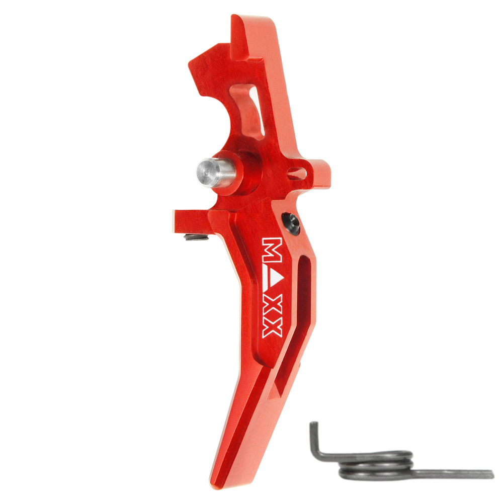 CNC Aluminum Advanced Speed Trigger (Style C) (Red)