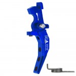 CNC Aluminum Advanced Speed Trigger (Style C) (Blue)