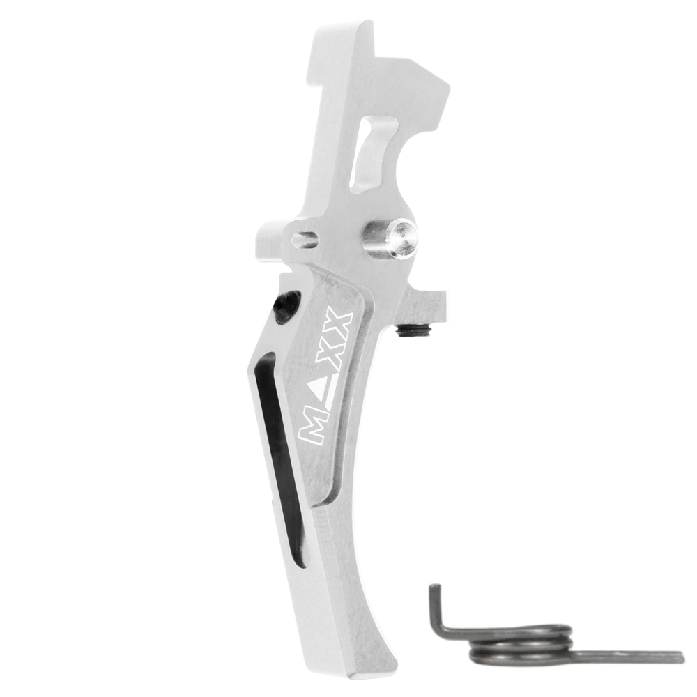 CNC Aluminum Advanced Speed Trigger (Style D) (Silver)