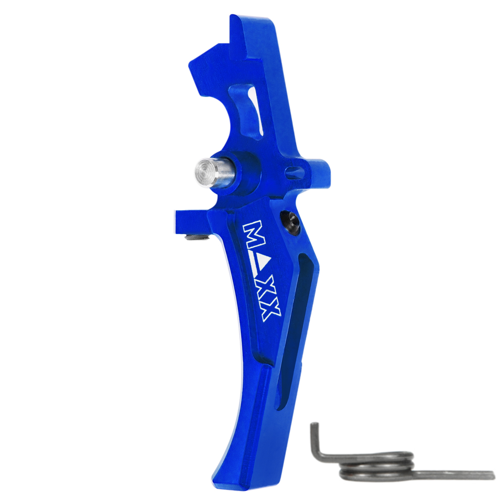 CNC Aluminum Advanced Speed Trigger (Style D) (Blue)