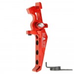 CNC Aluminum Advanced Speed Trigger (Style E) (Red)