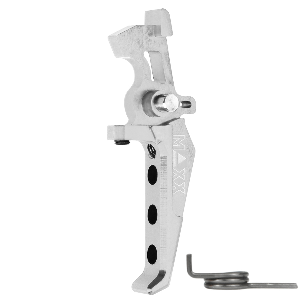 CNC Aluminum Advanced Speed Trigger (Style E) (Silver)