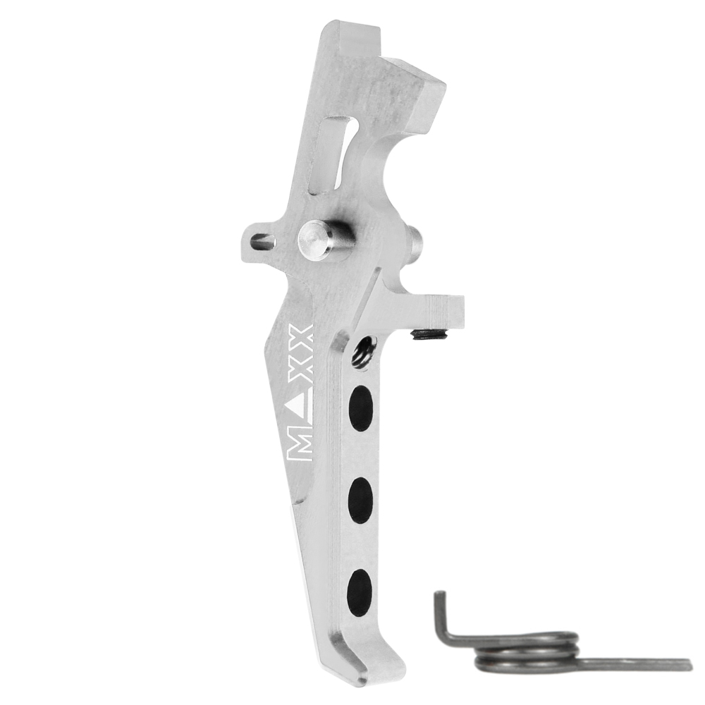 CNC Aluminum Advanced Speed Trigger (Style E) (Silver)