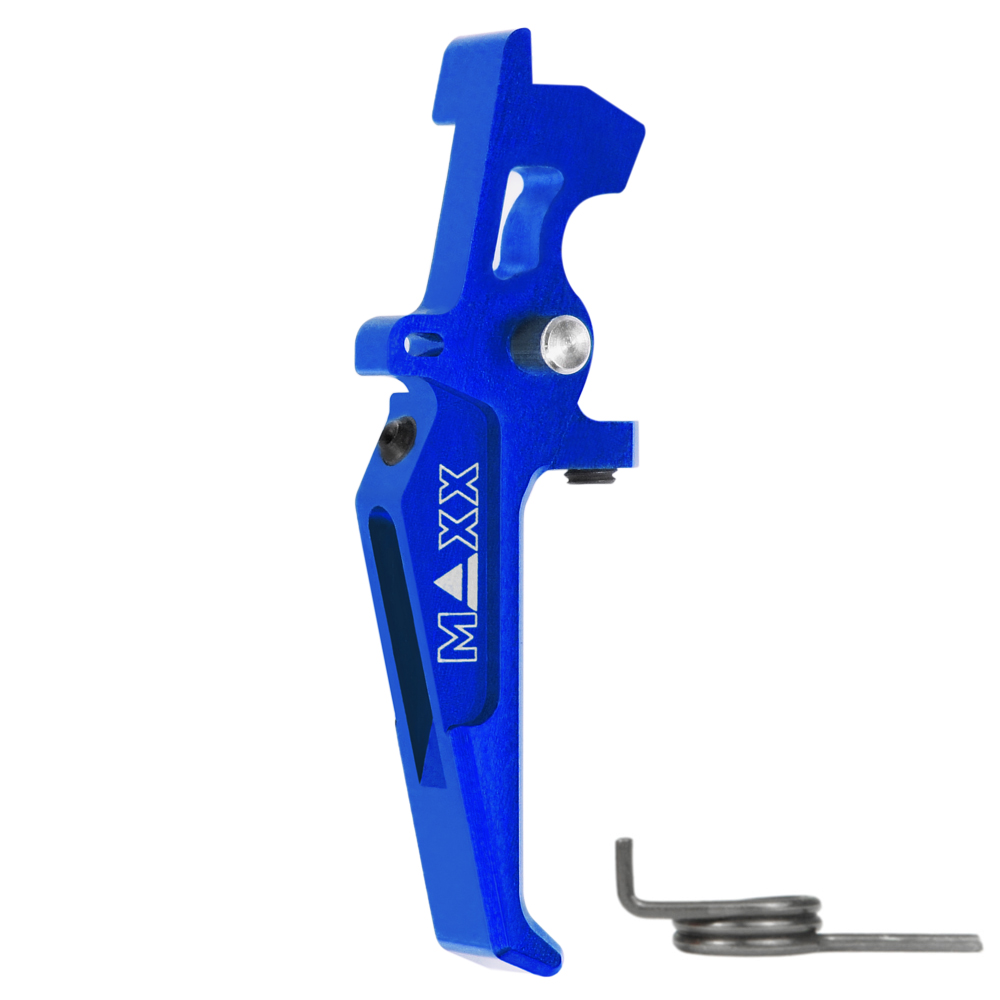 CNC Aluminum Advanced Speed Trigger (Style E) (Blue)