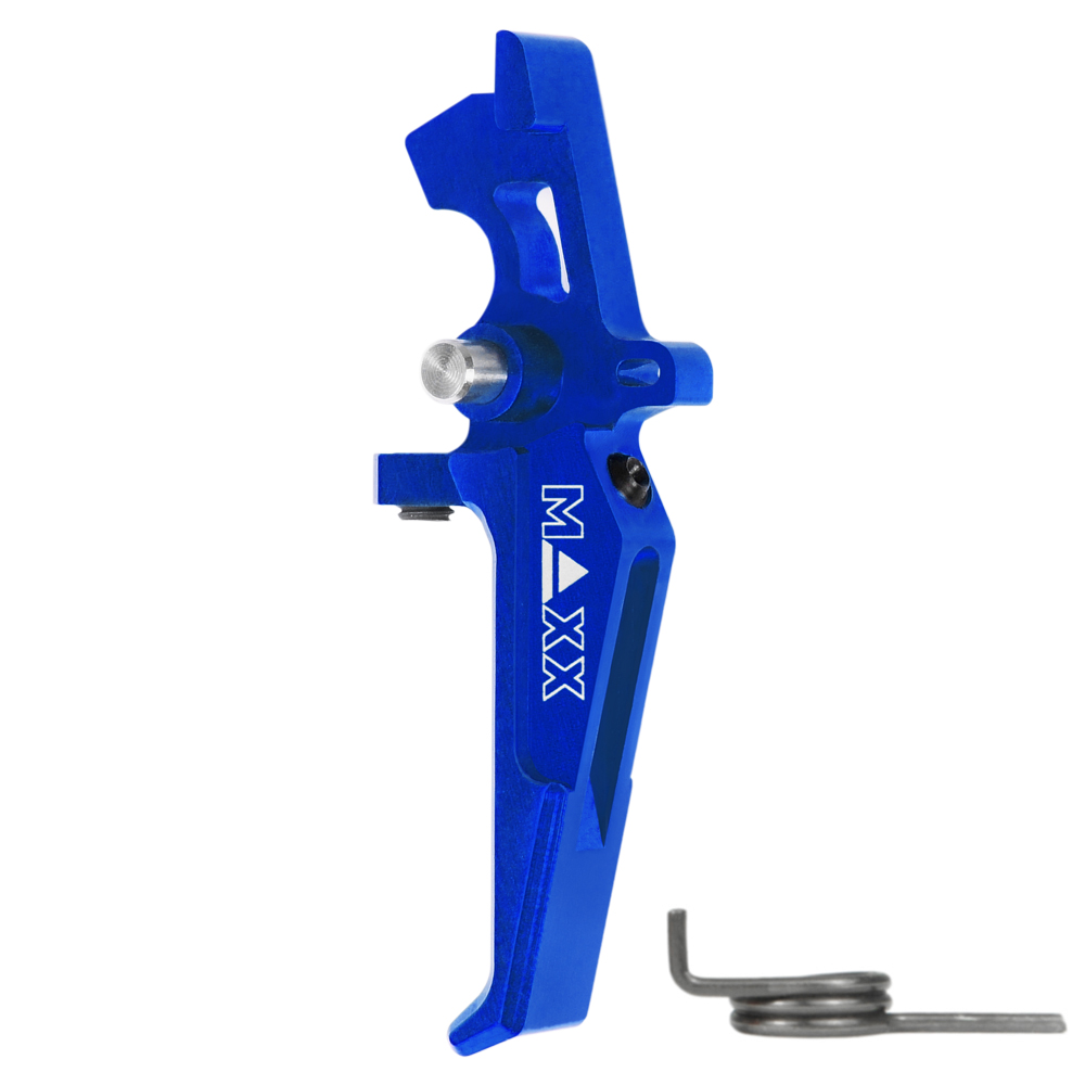 CNC Aluminum Advanced Speed Trigger (Style E) (Blue)