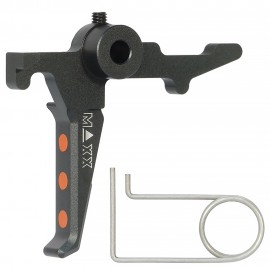 CNC Aluminum Advanced Trigger (Style E) (Black) for MTW