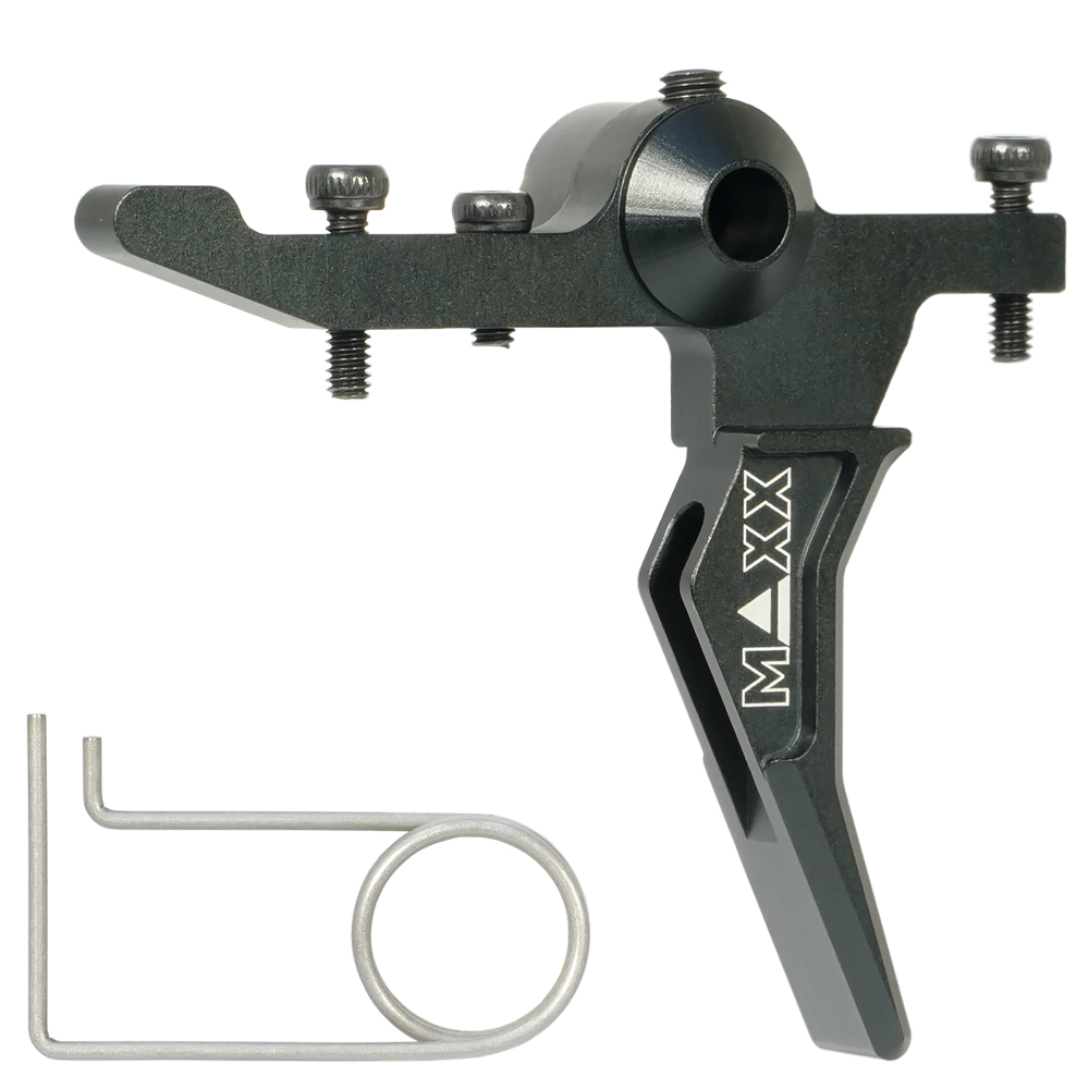 CNC Aluminum Advanced Speed Trigger (Style B) (Black) for MTW