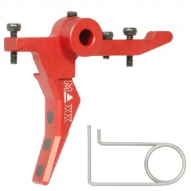 CNC Aluminum Advanced Speed Trigger (Style B) (Red) for MTW