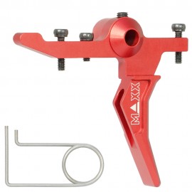 CNC Aluminum Advanced Speed Trigger (Style B) (Red) for MTW