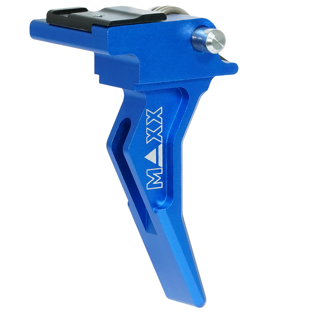 CNC Aluminum Advanced Speed Trigger (Style B) (Blue) for EVO-3