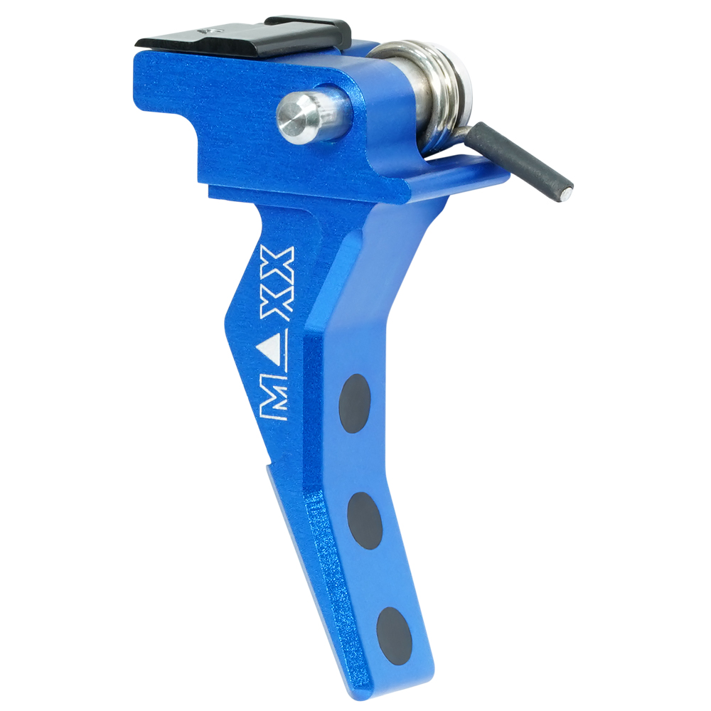 CNC Aluminum Advanced Speed Trigger (Style B) (Blue) for EVO-3