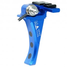 CNC Aluminum Advanced Speed Trigger (Style D) (Blue) for EVO-3